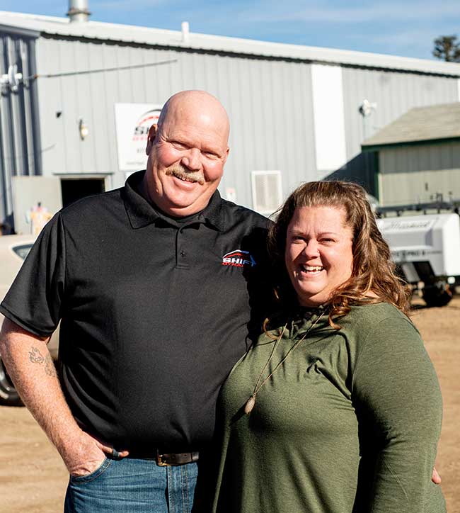Eric & Becky Davis. Owners of Shift Dynamics, LLC